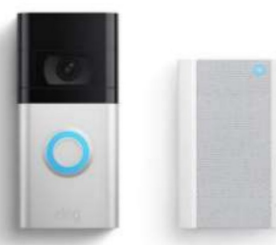 Ring Video Doorbell 4 (2021 release) with Ring Chime Pro (2nd Gen)